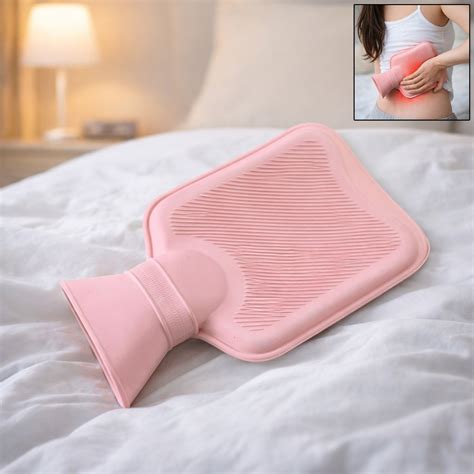 reusable hot water bag  pain relief warm compress therapy  pc