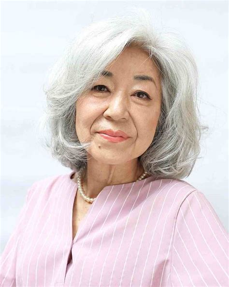 41 lovely layered bob haircuts for women over 60 – Artofit