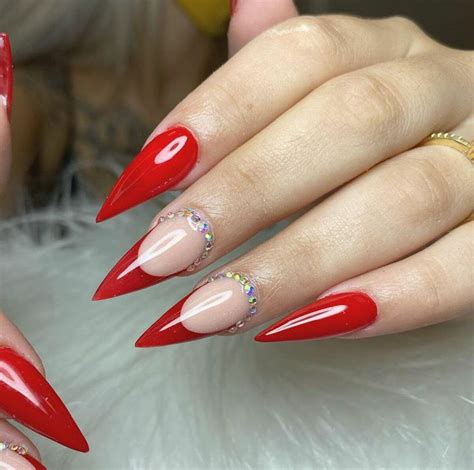 Ideias De Unhas Vermelhas Decoradas