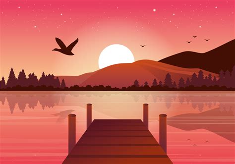 wonderful nature  vector