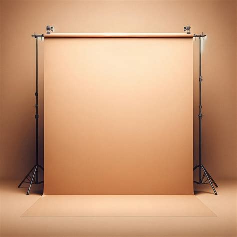 premium photo light brown plain backdrop