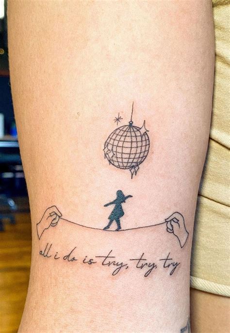 Enchanted Melodies Taylor Swift Tribute Tattoo Ideas : Mirrorball All I ...