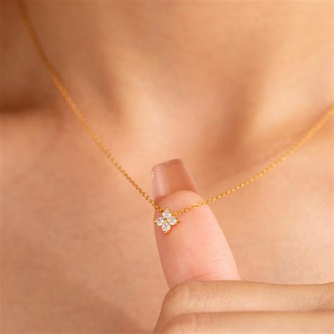 Gold Necklace Dainty - Etsy