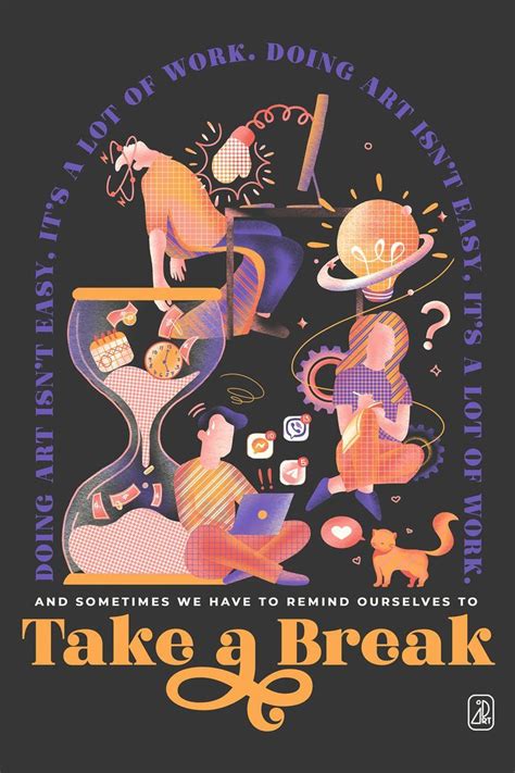Take a Break Poster in 2023 | Graphic poster, Graphic design posters ...