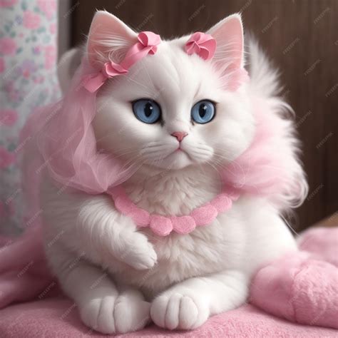 Premium AI Image | Barbie Cat