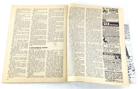 Lot - (3) Vintage Adult Magazines With Bettie Page Ads