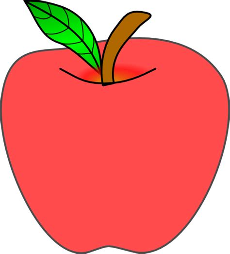 'Add Some Sweetness to Your Designs with Cute Apple Clipart'