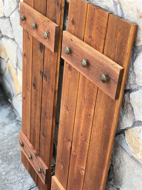 Diy Pallet Window Shutters