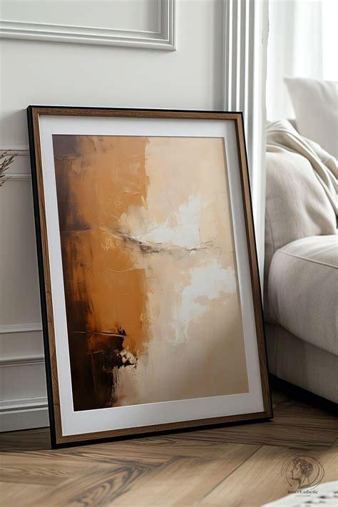 Contemporary Minimalist Poster, Scandinavian Wall Art, Japandi Decor