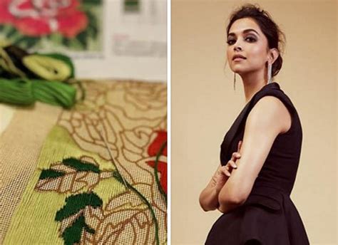 Mom-to-be Deepika Padukone shares her newfound hobby for embroidery ...