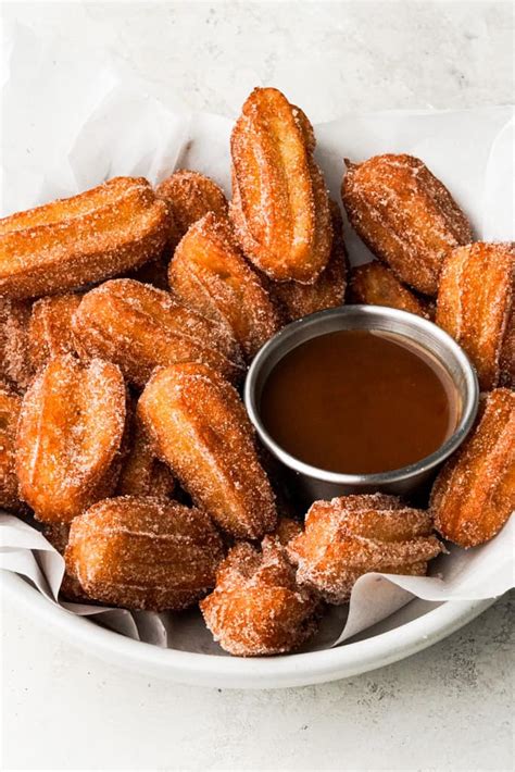 churro bites  miso caramel whisper  yum