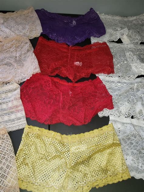 Women's Lace Boyshort Sexy Boy Shorts Lingerie Underwear | eBay