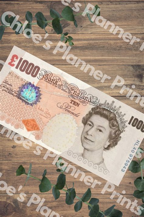 1000 British Pound Note