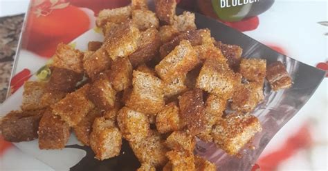 Ржаные сухарики с паприкой - рецепт автора Оксана Закирова
