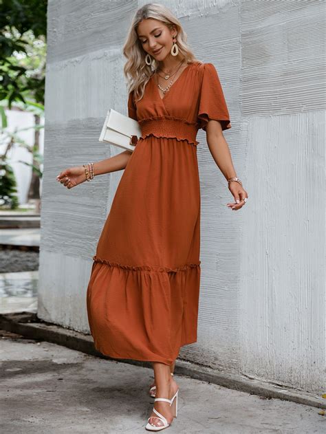 11 ideas de Outfits vestidos terracota | ropa, mujeres, moda