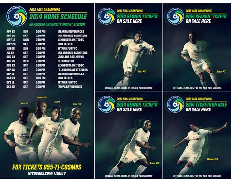 NY Cosmos Branding Campaigns - YISAK