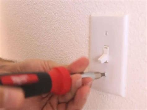 how to install a light switch