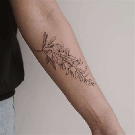 wisteria tattoo 7