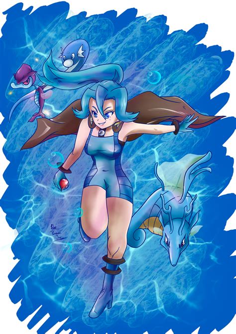 ArtStation - Pokemon Clair fanart