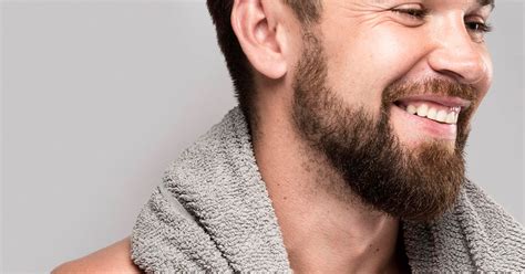 how to clean up neck beard