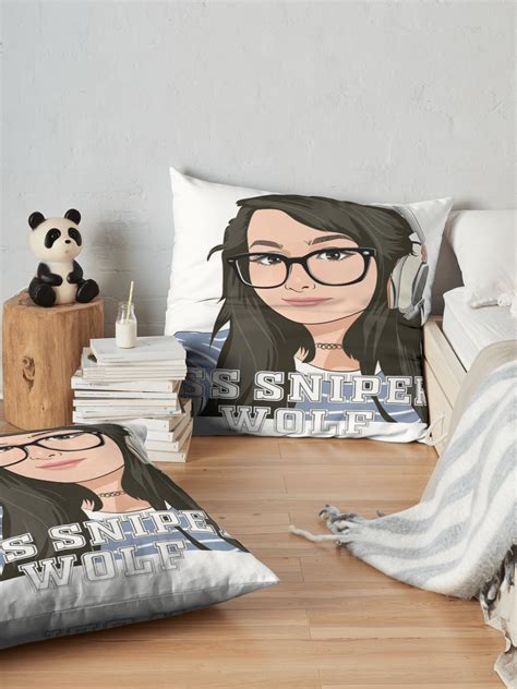 sss sniper wolf essential throw pillow premium merch store