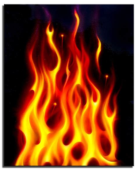 Truefire Flames - Jerry Cates | Flames | Pinterest | Airbrush art