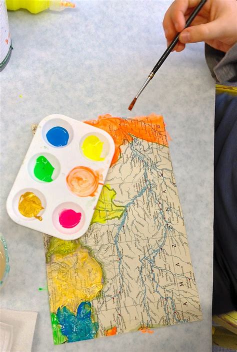 beehive art painting maps