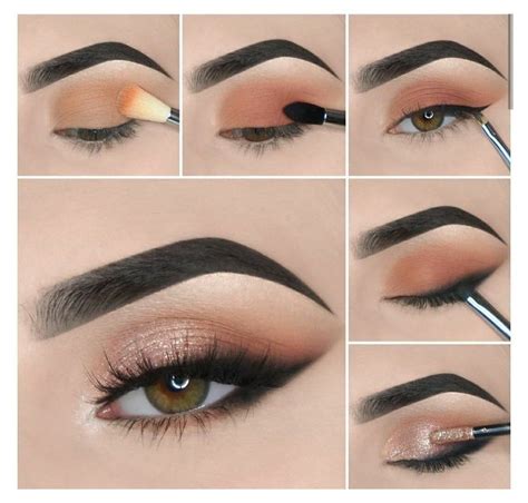 eye makeup tips step  step  images  home natural eye
