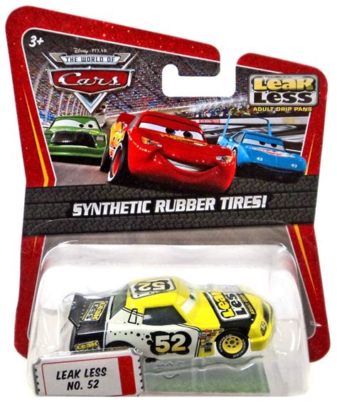 Disney Pixar Cars The World of Cars Synthetic Rubber Tires Leak Less No
