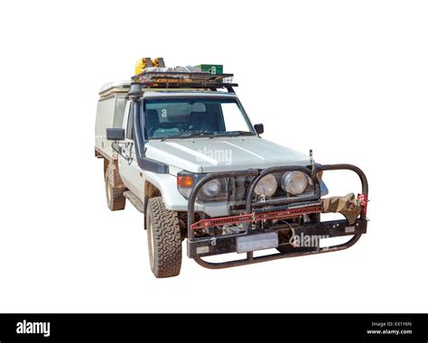 toyota landcruiser  vehicle  road safari isolated  white