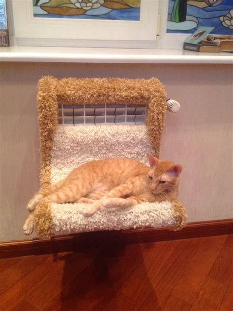 Лежанка для кота на батарее- тепленько и красиво | Home decor, Decor, Home