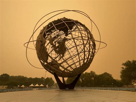 Hazy, orange skies cover Queens and NYC — Queens Daily Eagle