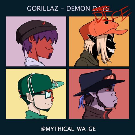 ArtStation - Gorillaz x Demondice