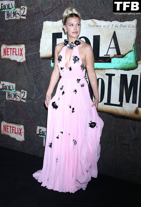 Millie Bobby Brown Looks Sexy at the World Premiere of Netflix’s ‘Enola