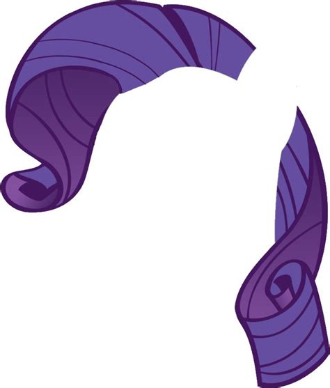 Download and share clipart about Rarity Hair Vector By Thegirlnamedsig ...