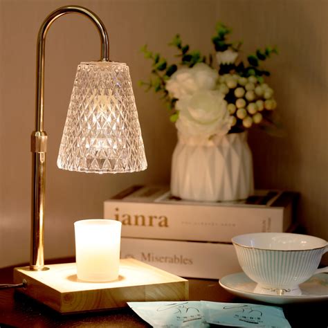 Amazon.com: Electric Candle Warmer Lamp with Timer: Dimmable Top Candle Wax Warmer Lantern Lamp