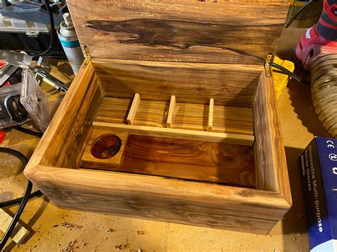 Made this box entirely from some “firewood” I got for free from