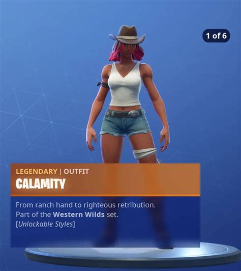 Fortnite Calamity Skin - Character, PNG, Images - Pro Game Guides