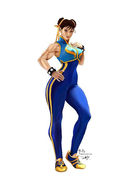 Chun Li from Street Fighter Alpha by digitalArtistYork on DeviantArt