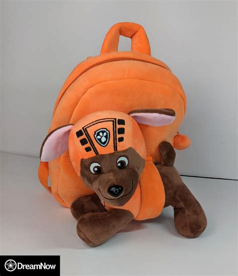 Paw Patrol Plush Cute Toddler Backpack With Detachable Toy - Etsy