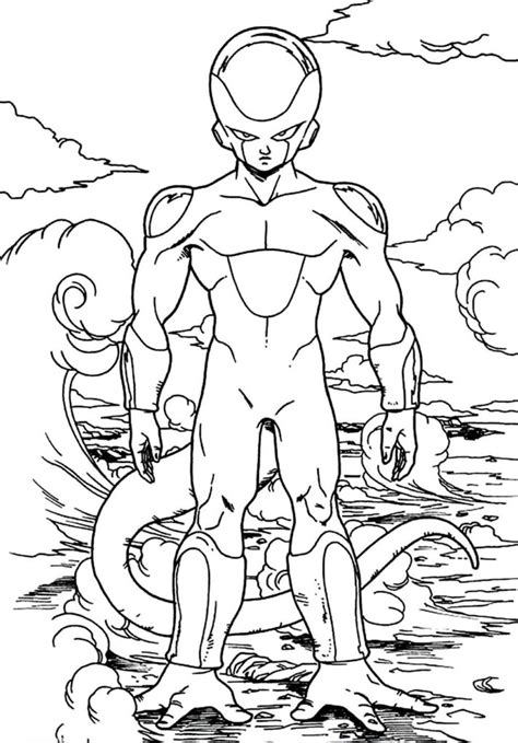 Dragon Ball Z Colorir - 50+ Desenhos de Dragon Ball Z para colorir - Pop Lembrancinhas