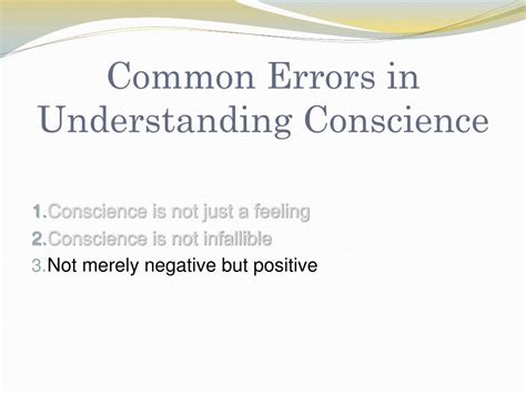 PPT - Conscience: The Sanctuary of Man PowerPoint Presentation, free ...