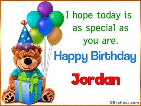 Happy Birthday Jordan