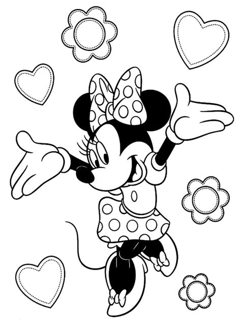 Minnie Para Colorir Pdf