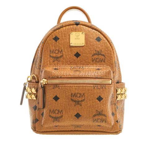 MCM Stark Backpack 20 Cognac | Rucksack | fashionette