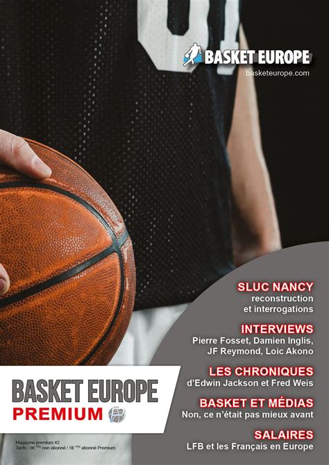 Commandez le magazine Basket Europe N°2 – Basket Europe