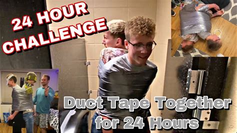 DUCT TAPED TOGETHER FOR 24 HOURS!?!// Rated X-Mas Calendar 2019: Day 8 ...
