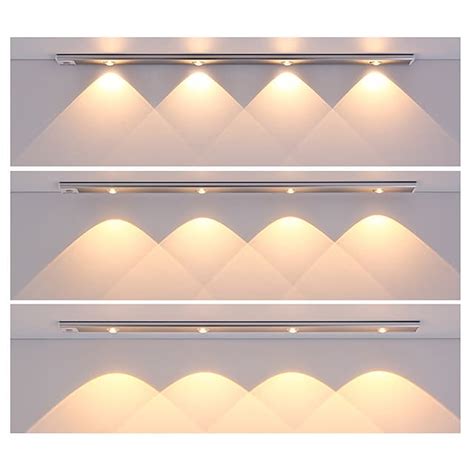 Sensing Night Light LED Auto Motion Sensor LED Light 3-Colors Dimming ...