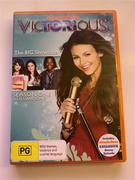 victorious season  vol  dvd victoria justice region