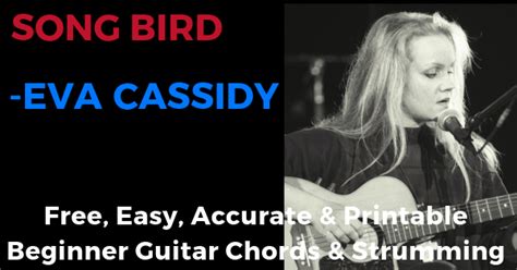 Songbird Chords And Strumming, Eva Cassidy | The IOM Process